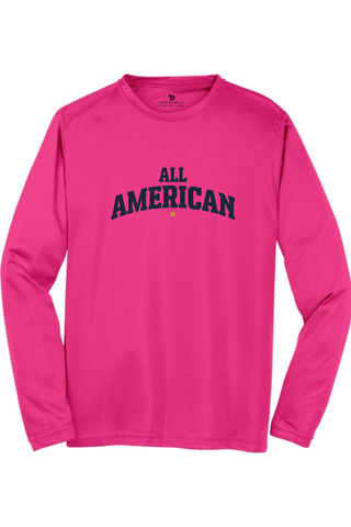 All American Long Sleeve PosiCharge Competitor Tee - Lifestyle Beyond The Game Edition