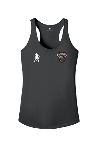 Roma FC Ladies PosiCharge Competitor Racerback Tank