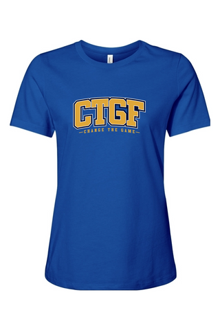 Change The Game Women’s Relaxed Jersey Short Sleeve Tee - Lifestyle 1