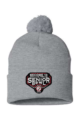 Ronaldinho Senior Bowl Pom-Pom 12" Knit Beanie