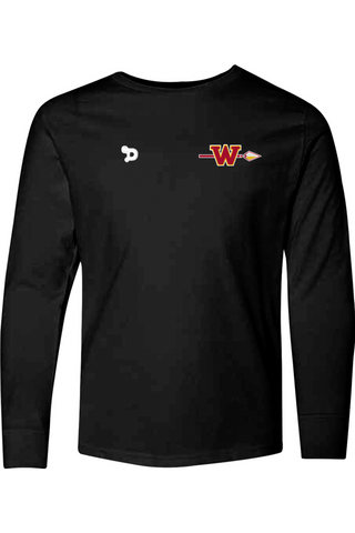 Woodbridge Warriors Youth Fine Jersey Long Sleeve Tee