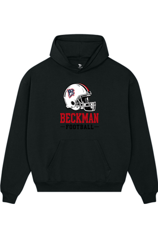 Beckman Patriots Unisex Cooper Dry Hooded Sweatshirt - Lifestyle Helmet Pride Edition