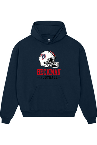 Beckman Patriots Unisex Cooper Dry Hooded Sweatshirt - Lifestyle Helmet Pride Edition