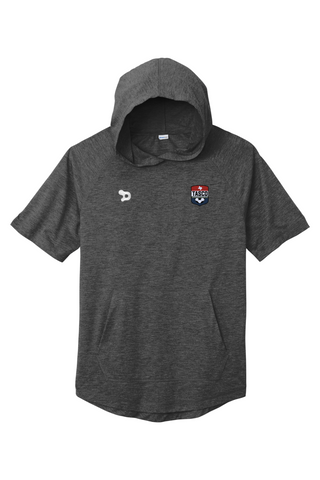 TASCO PosiCharge Tri-Blend Wicking Short Sleeve Hoodie - Coach