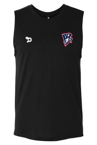Beckman Patriots Jersey Muscle Tank