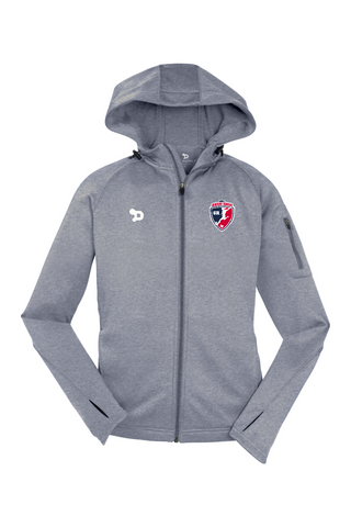 GCL Ladies Tech Fleece Full-Zip Hooded Jacket - Training