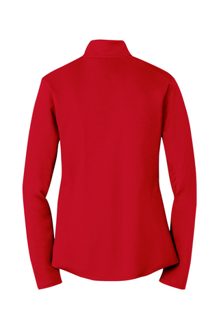 Beckman Patriots Ladies PosiCharge Competitor 1/4-Zip Pullover