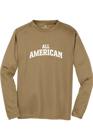 All American Long Sleeve PosiCharge Competitor Tee - Lifestyle Beyond The Game Edition
