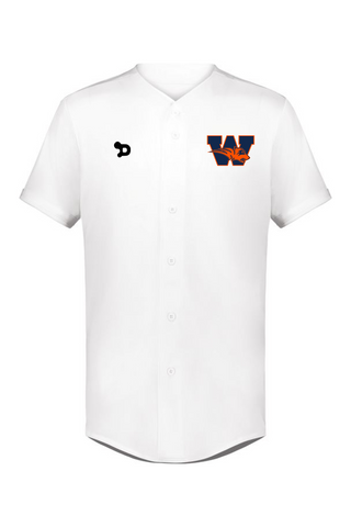 Wakeland Adult Full Button Baseball Jersey