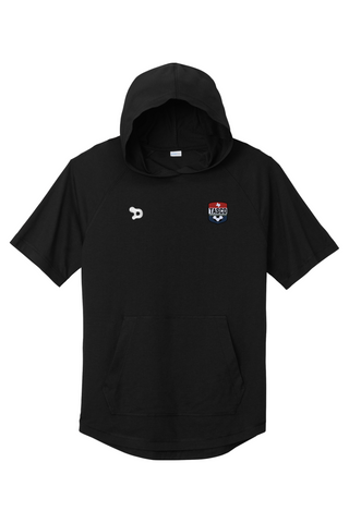 TASCO PosiCharge Tri-Blend Wicking Short Sleeve Hoodie - Coach