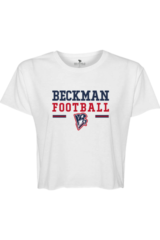 Beckman Patriots Festival Women's Cali Crop - Lifestyle Beckman Football Edition