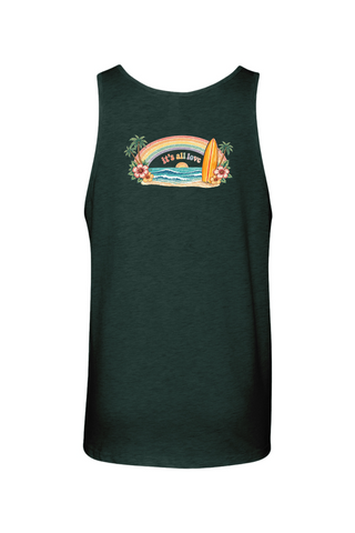 It's All Love Beach Unisex Jersey Tank