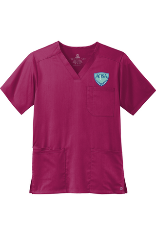 AOSA Men's Premiere Flex V-Neck Top