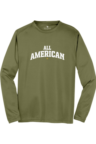 All American Long Sleeve PosiCharge Competitor Tee - Lifestyle Beyond The Game Edition