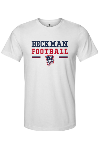 Beckman Patriots Jersey Tee - Lifestyle Beckman Football Edition