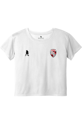 Classic League Ladies PosiCharge® Draft Crop Tee