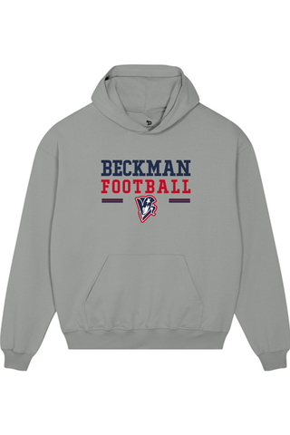 Beckman Patriots Unisex Cooper Dry Hooded Sweatshirt - Lifestyle Beckman Football Edition