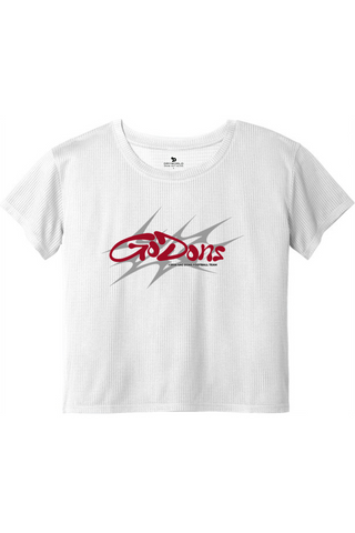 SAC Ladies PosiCharge® Draft Crop Tee