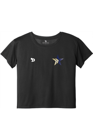 Change The Game Ladies PosiCharge® Draft Crop Tee