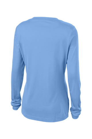 Internacional Ladies PosiCharge Competitor Long Sleeve V-Neck Tee