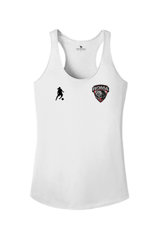 Roma FC Ladies PosiCharge Competitor Racerback Tank