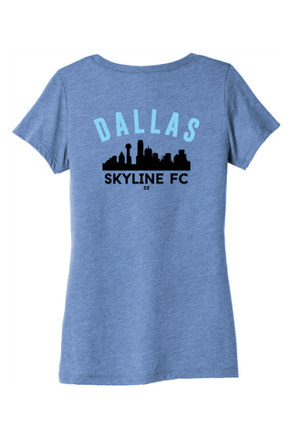 Skyline FC Women’s Triblend Short Sleeve Tee - Dallas Edition