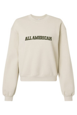 All American ReFlex Women's Fleece Crewneck Sweatshirt - Lifestyle