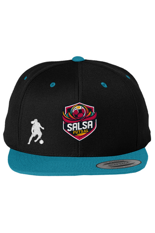 Salsa x Ronaldinho Flat Bill Snapback Cap