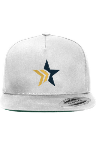 Change The Game Five-Panel Cotton Twill Snapback Cap