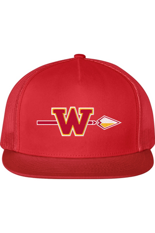 Woodbridge Warriors Flat Bill Trucker Cap