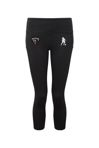 Roma FC Women's Performance Calf-Length Leggings