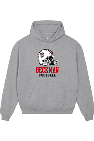 Beckman Patriots Unisex Cooper Dry Hooded Sweatshirt - Lifestyle Helmet Pride Edition