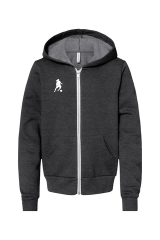 Ronaldinho Bruxo Youth Fleece Full-Zip Hoodie