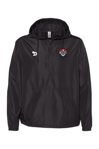 TASCO Unisex Lightweight Quarter-Zip Windbreaker Pullover Jacket - Coach