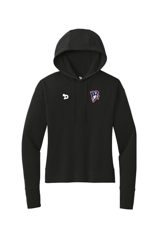 Beckman Patriots Ladies Sport-Wick Flex Fleece Pullover Hoodie