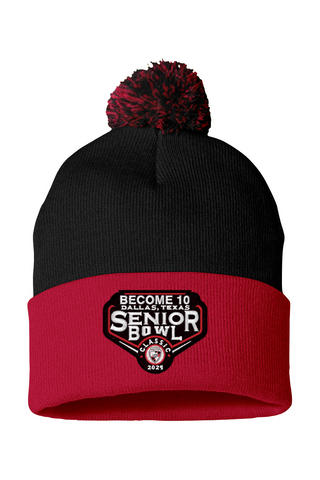 Ronaldinho Senior Bowl Pom-Pom 12" Knit Beanie