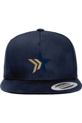 Change The Game Five-Panel Cotton Twill Snapback Cap