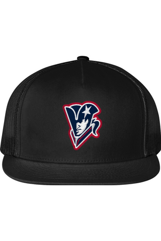 Beckman Patriots Classics Flat Bill Trucker Cap