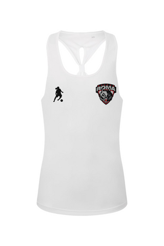 Roma FC TriDri Ladies' Knot Back Venus Tank