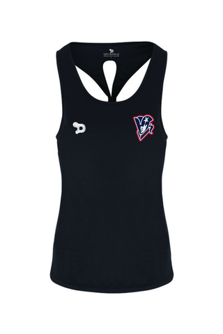 Beckman Patriots Ladies' Knot Back Venus Tank