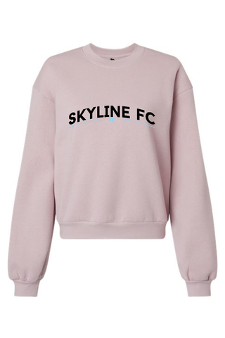 Skyline FC Women's Fleece Crewneck Sweatshirt - Lifestyle Skyline Edition