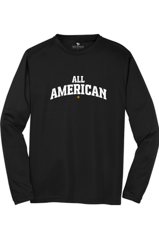 All American Long Sleeve PosiCharge Competitor Tee - Lifestyle Beyond The Game Edition