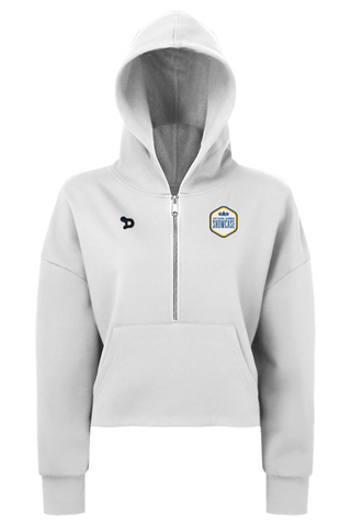 Summer Showcase Ladies' Alice Half-Zip Hooded Sweatshirt