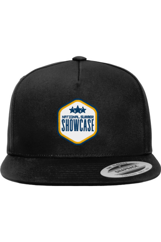Summer Showcase Five-Panel Cotton Twill Snapback Cap