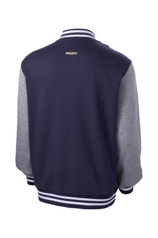 Free D Fleece Letterman Jacket - Lifestyle