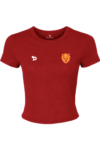 Woodbridge Warriors Women's Micro Rib Baby Tee - Lifestyle