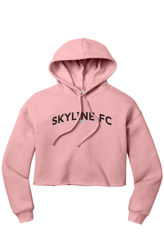 Skyline FC Women’s Sponge Fleece Cropped Fleece Hoodie - Lifestyle Skyline Edition