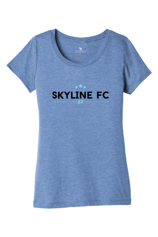 Skyline FC Women’s Triblend Short Sleeve Tee - Lifestyle Skyline Edition