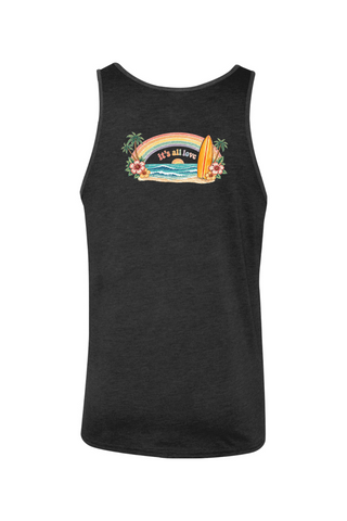 It's All Love Beach Unisex Jersey Tank
