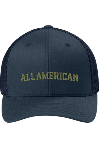ALL AMERICAN Flexfit Trucker Hat - Lifestyle